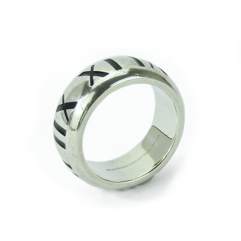 Tiffany & Co Tiffany & Co Atlas Silver Ring 925 Metal Ring